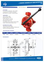 POMPES MANUELLES SEMI-ROTATIVES BP0 - 1