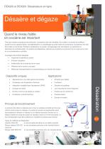 DEA220 et DEA320: Désaérateurs en ligne - 1