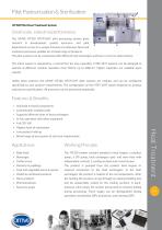 OMVE HT320 Pilot HTST/UHT System