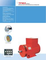 TFW2 series brushless synchronous alternator