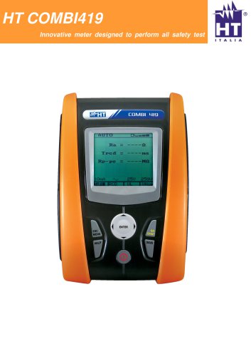 Multifunction Tester for Safety Tests and Power Analysis COMBI419