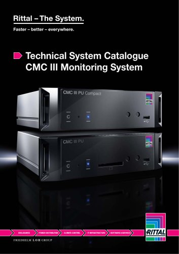 Technical System Catalogue CMC III Monitoring System