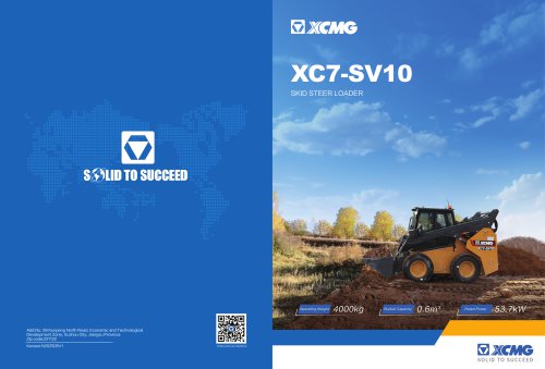 Skid Steer Loader XC7-SV10