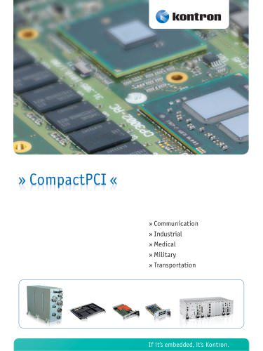 CompactPCI Product Brochure