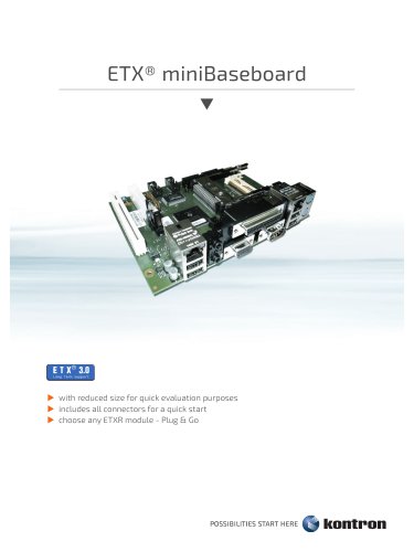 ETX® miniBaseboard