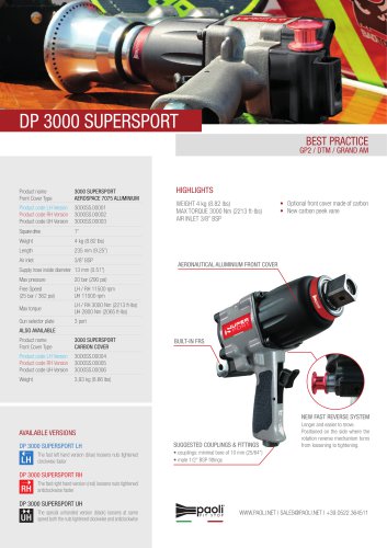 DP 3000 SuperSport