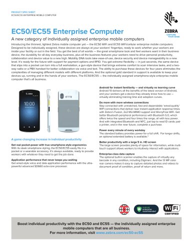 EC50/EC55 Enterprise Computer