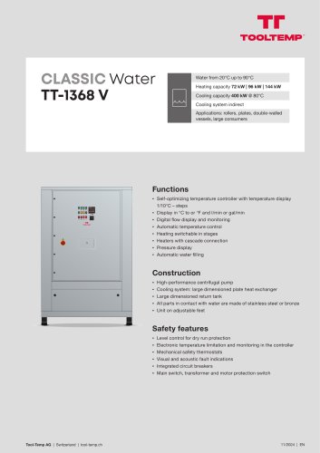 CLASSIC Water TT-1368 V 72 kW