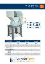 BROYEUR À DEUX ARBRES SÉRIE F 10HP  - SATRINDTECH SRL - 1