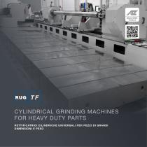 RUG TF CNC Universal grinding machines for heavy duty parts