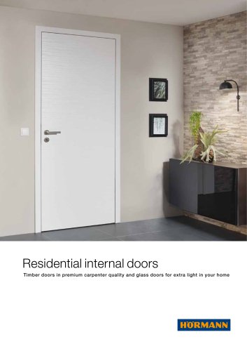 Residential internal doors