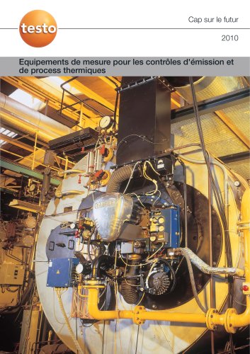 Equipements de mesure pour les contrôles d'émission et de process thermiques