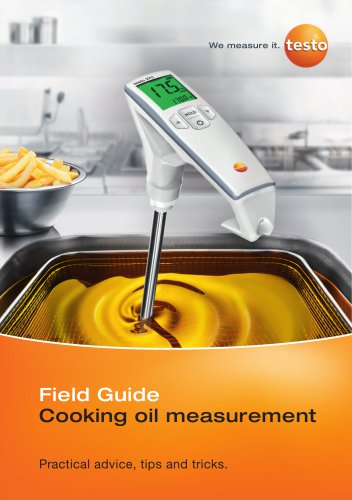 Field guide Cooking oil measurement