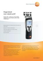 Hygrotest non destructif  - testo 616 - 1