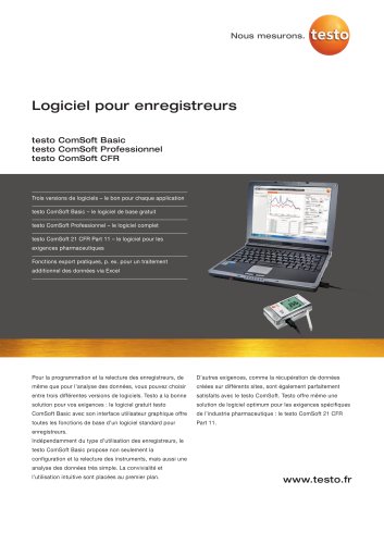 Logiciel pour enregistreurs