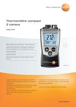 Thermomètre compact 2 canaux - testo 810 - 1