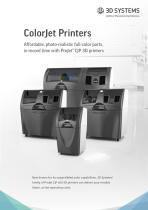 ColorJet Printers Brochure