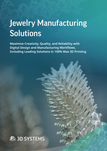 Jewelry Manufacturing Solutions
