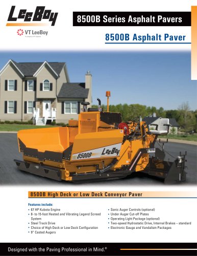 8500B Conveyor Paver