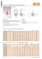 Anneaux de levage Tourillons, tourillons de levage, vis à oeil, brides, vis - 6