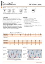 Ressorts à gaz DS pour écartement d'outil - 2