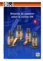 Ressorts de pression selon la norme VW - 1