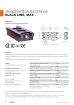 TRANSPORTEUR ÉLECTRIQUE BLACK LINE CLEAN LINE - 6