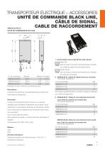 TRANSPORTEUR ÉLECTRIQUE BLACK LINE CLEAN LINE - 7