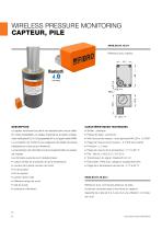 Wireless Pressure Monitoring (WPM) Radiosurveillance de ressorts a gaz dans l’outil wireless pressure monitoring PDF Télécharger Radiosurveillance de ressorts a gaz dans l’outil wireless pressure monitoring - 6