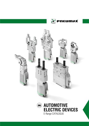 AUTOMOTIVE ELECTRIC DEVICES - E-Range CATALOGUE