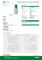 Série Airplus regulateur de pression pour montage en paneau - 2