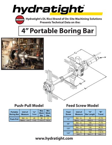 Portable Boring Bar