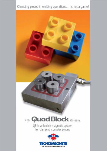 Quad Block magnetic modules for welding