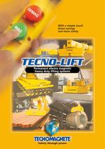 TECNOLIFT Permanent-electro magnetic heavy duty lifting systems