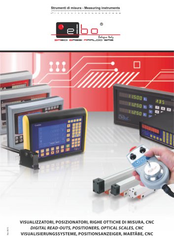 Digital read-outs, Positioners, Optical scales, CNC