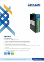 3onedata | SW4485I | RS-232/485 to 4-port RS-485 Hub