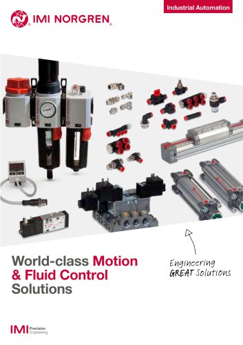 World-class Motion & Fluid Control Solutions