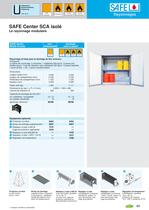 SAFE Center - Conteneurs de rayonnage pour produits dangereux - 2