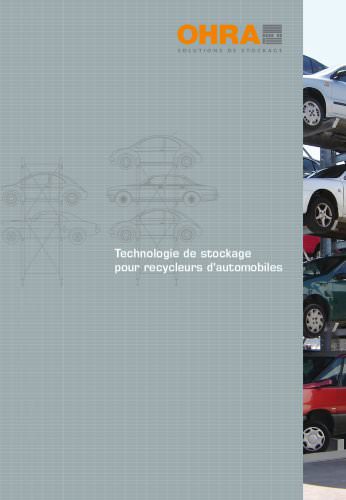 Technologie de stockage pour recycleurs d'automobiles