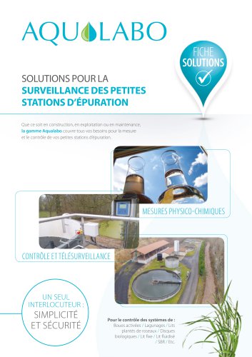 Fiche Solution - Surveillance Station d'Épuration