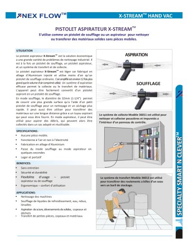 Pistolet aspirateur