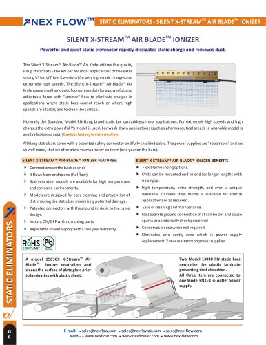 Static Eliminator - Silent X-Stream? Air-Blade? Ionizer