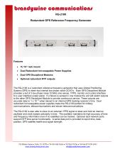 RG-2100 Redundant GPS Reference Frequency Generator