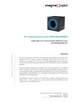 M² measurement with CAM SQUARED - Laser metrology & adaptive optics Application Notes