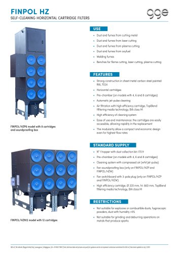 FINPOL HZ - GGE data sheet