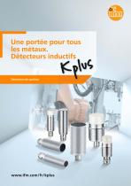 Une portée pour tous les métaux. Détecteurs inductifs Kplus - 1