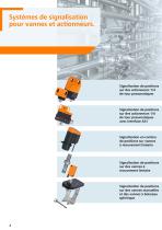 Systèmes de signalisation pour vannes et actionneurs. - 4