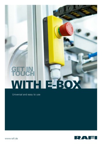 E-Box – universal and easy to use