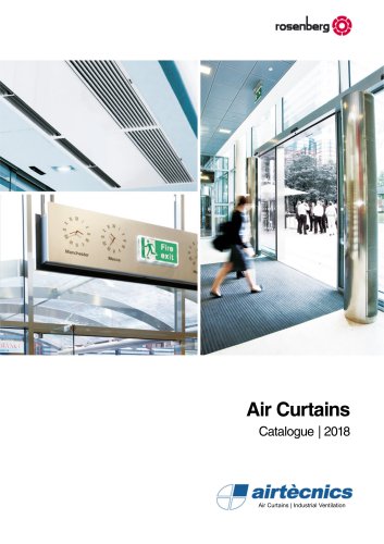 Air Curtains Catalogue 2018