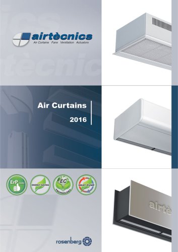 Air Curtains - General Catalogue 2016